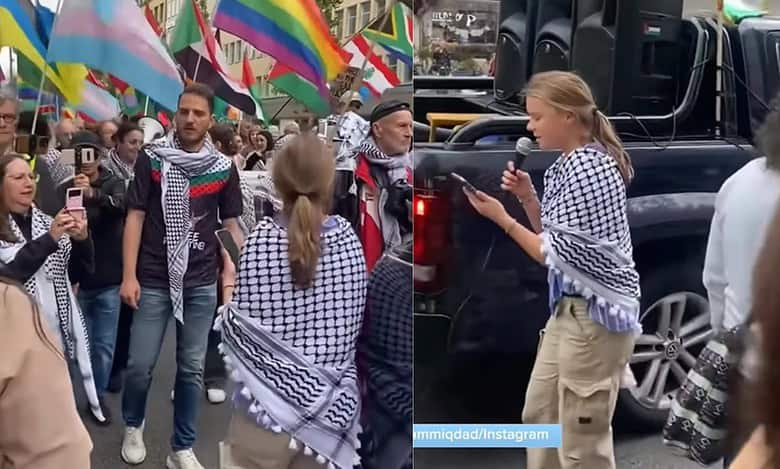 Climate activist Thunberg condemns ‘genocide’ in Palestine in Stockholm