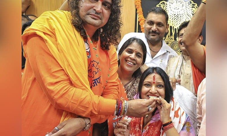 Rajasthan BJP MLA conducts gaumutra ‘purification ceremony’ for Congress turncoats