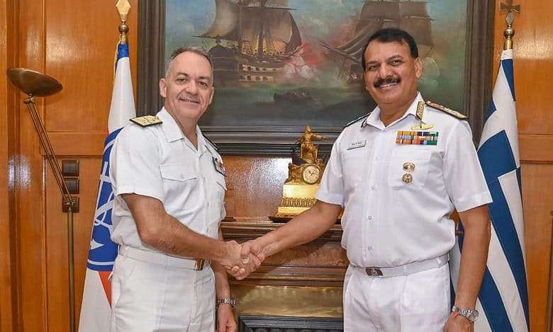 India & Greece discuss navy partnership