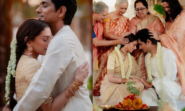 Aditi Rao Hydari, Siddharth get married, first official photos