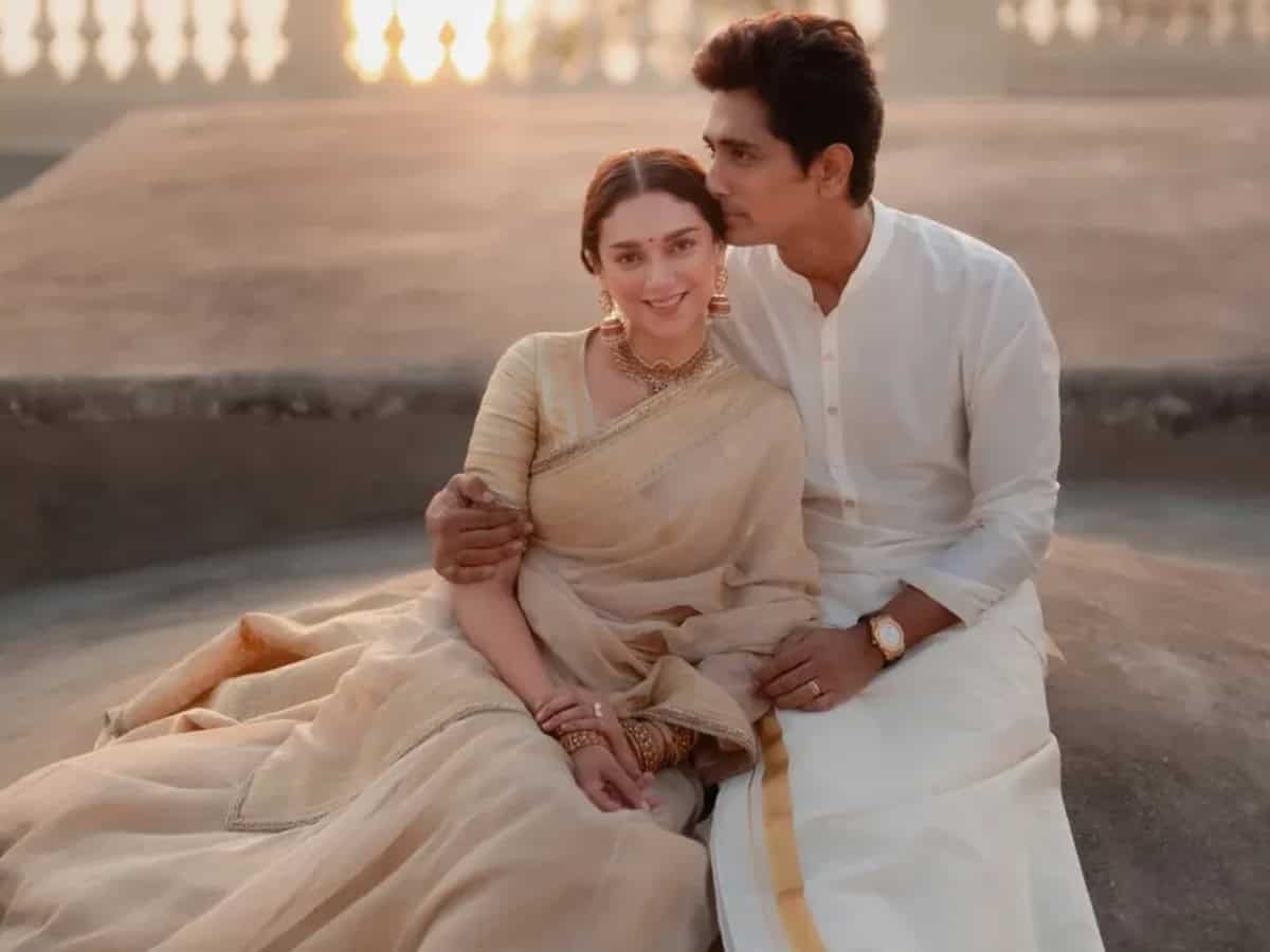 Aditi Rao Hydari on deciding to marry Siddharth: Didn’t even take a second