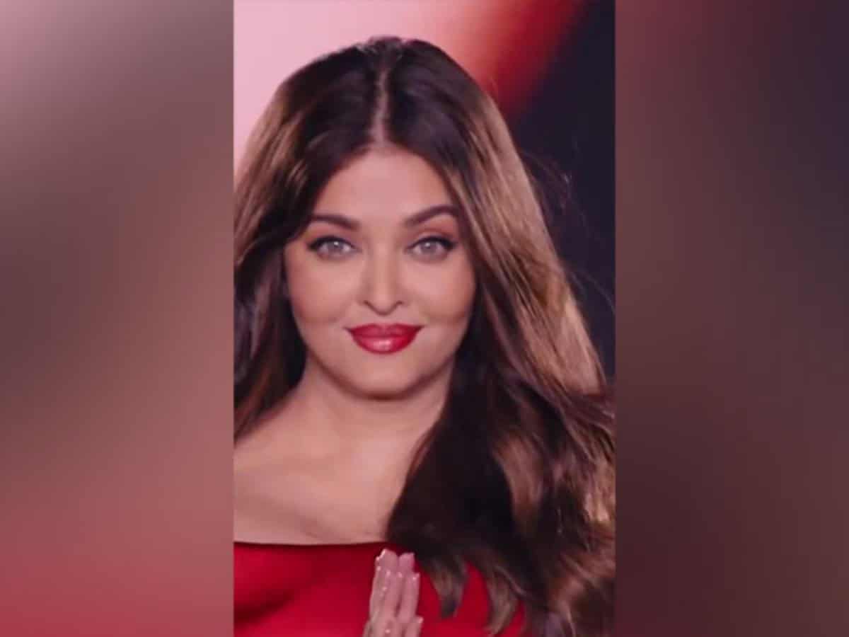Aishwarya Rai paints Paris red in striking dress, greets French audience with 'Namaste'
