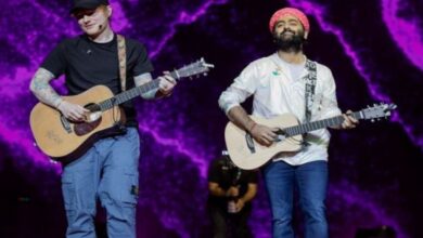 Arijit Singh performs with Ed Sheeran in London, see pics from their 'perfect' moment