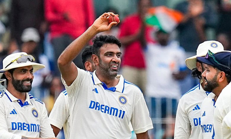 Ashwin scalps six wickets, India trump Bangladesh by 280 runs