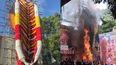 Devara: Fire breaks out at Sudharshan Theatre in Hyderabad