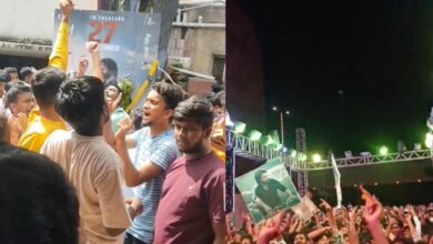 Jr NTR's Devara Tsunami hits Hyderabad: Videos of celebrations