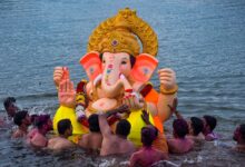 Immersion of Ganesh idols in Hyderabad