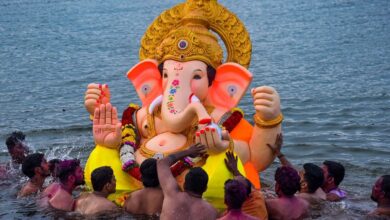Immersion of Ganesh idols in Hyderabad