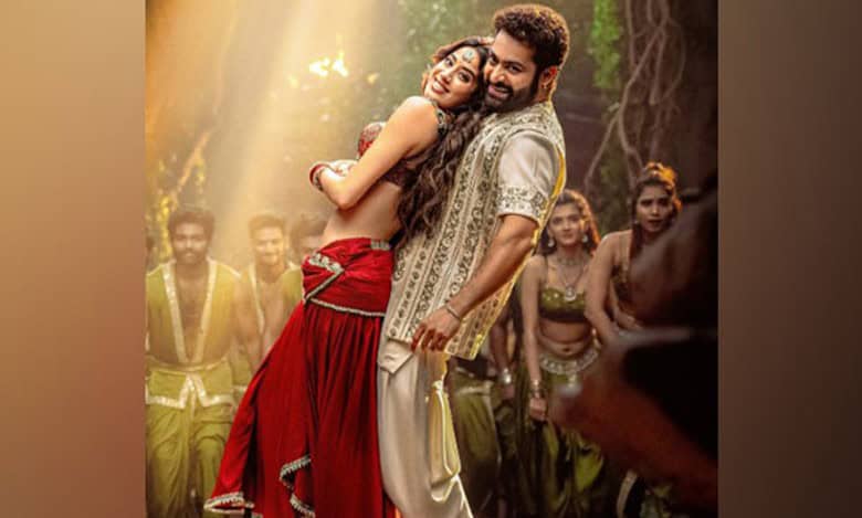 Jr NTR, Janhvi Kapoor's dance number 'Daavudi' from 'Devara: Part 1' unveiled