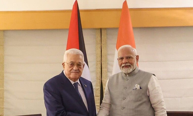 PM Modi meets Palestinian President Abbas