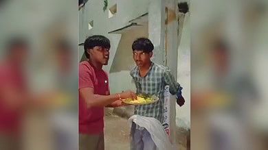 Telangana villagers tie up suspected thief, feed him before calling cops