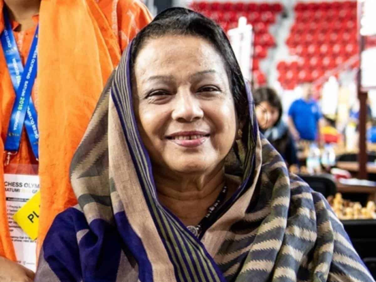 Octogenarian Rani Hamid fights chess battles like a young warrior