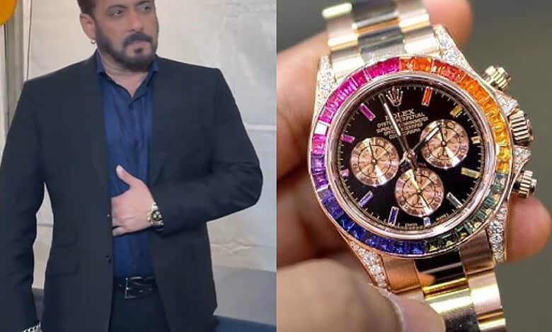 Salman Khan flaunts multicrore Rolex watch at BB 18 sets, check price