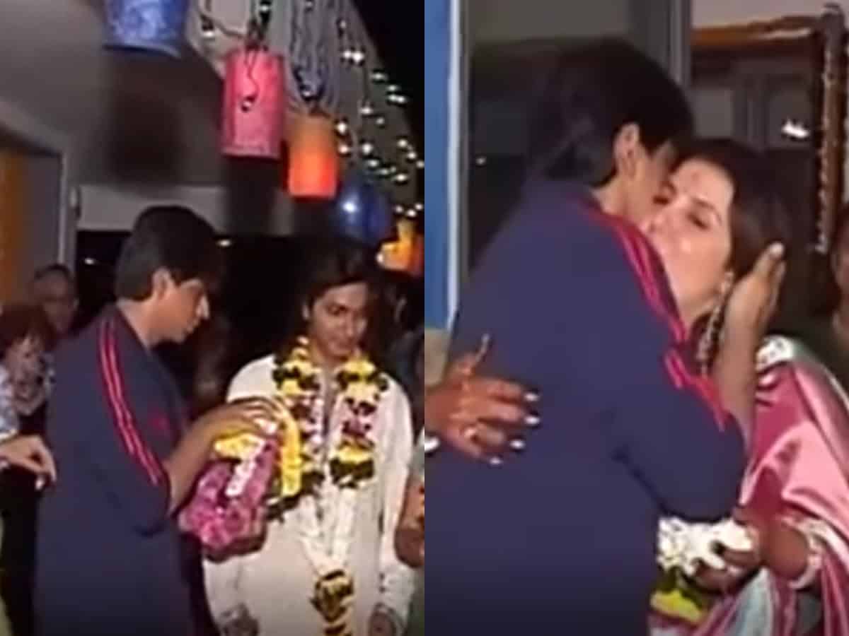Video of SRK performing his best friend's Kanyadaan goes viral