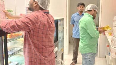 Food safety team raids supermarket, sweet shop in Hyderabad