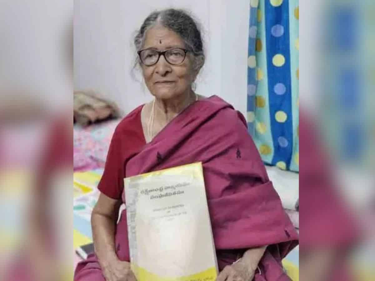 Dalit literary icon B Vijaya Bharathi passes away in Hyderabad