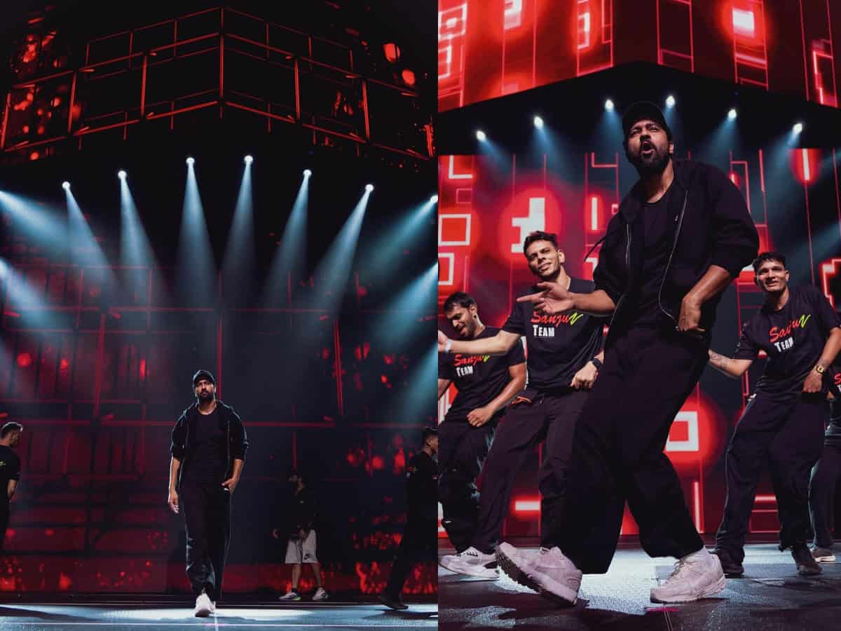 Vicky Kaushal shares glimpse of rehearsal from the IIFA stage