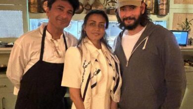 Namrata, Mahesh Babu visit Vikas Khanna’s restaurant in NY
