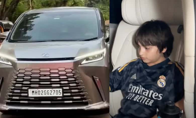 SRK buys new luxurious car for AbRam, check out its price