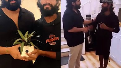 Allu Arjun’s fan cycles to Hyderabad from UP, actor books flight for him