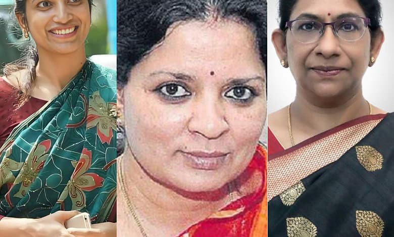 Three IAS officers re-allocated to AP receive their new postings.