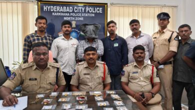Hyderabad police Arrested Habitual thief