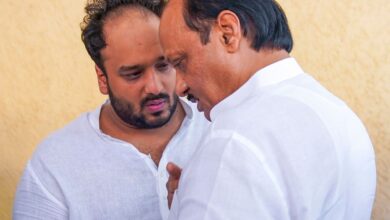 Baba Siddique and his son Zeeshan siddique