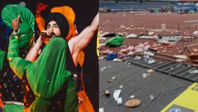 Athletes clean up stadium after Diljit concert in Delhi