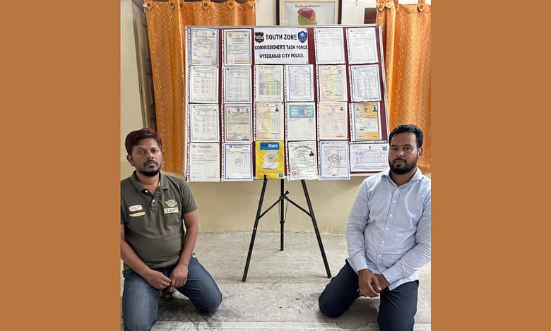 Hyderabad: Two held for fake certificate fraud in Amberpet