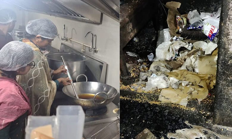 Raids on restaurants in Nizamabad reveal abysmal food safety standards