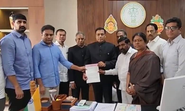 KTR Meets TGERC chairperson