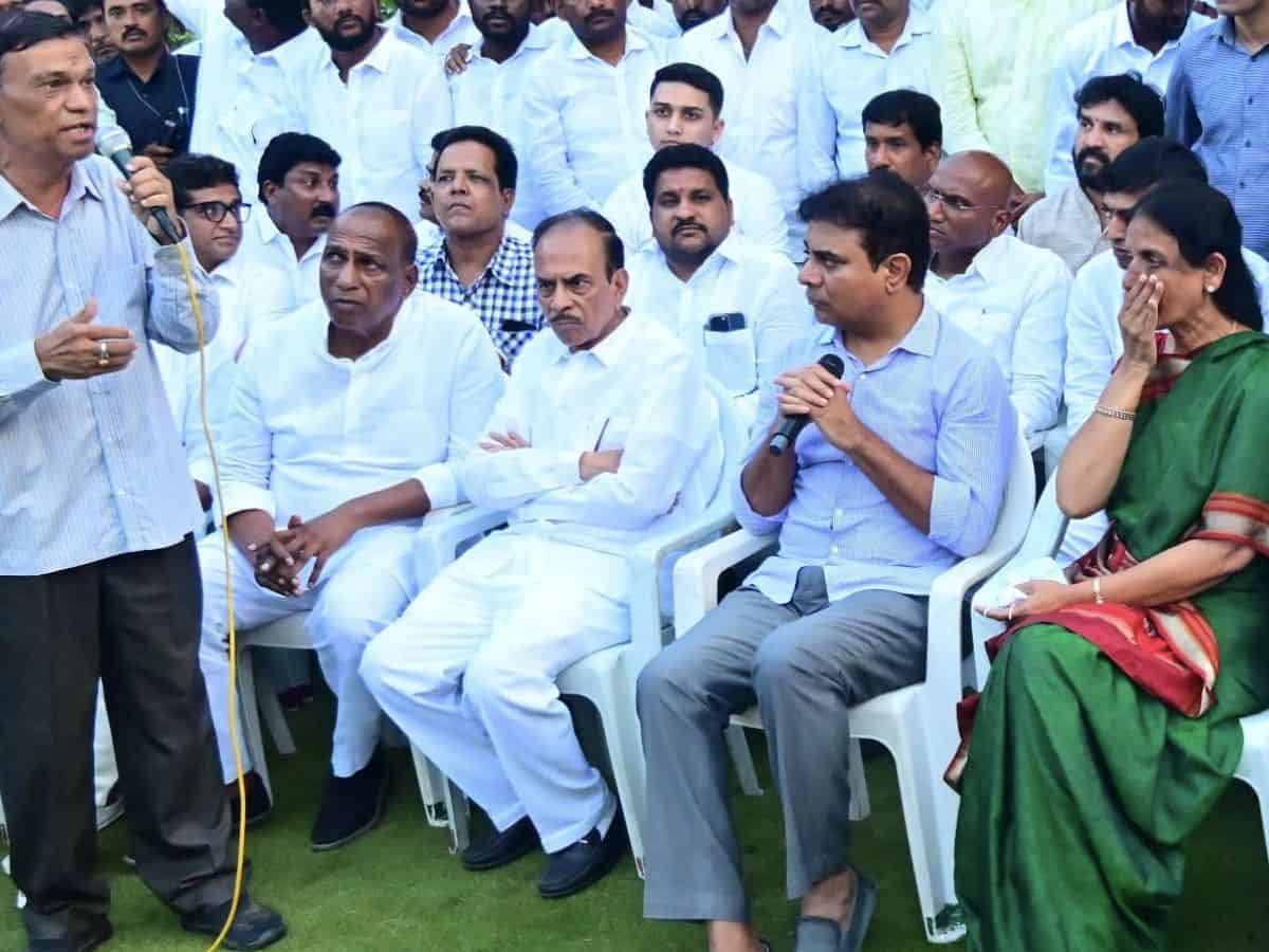KTR at Musi River