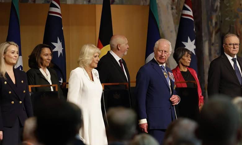 King Charles III at Canberra