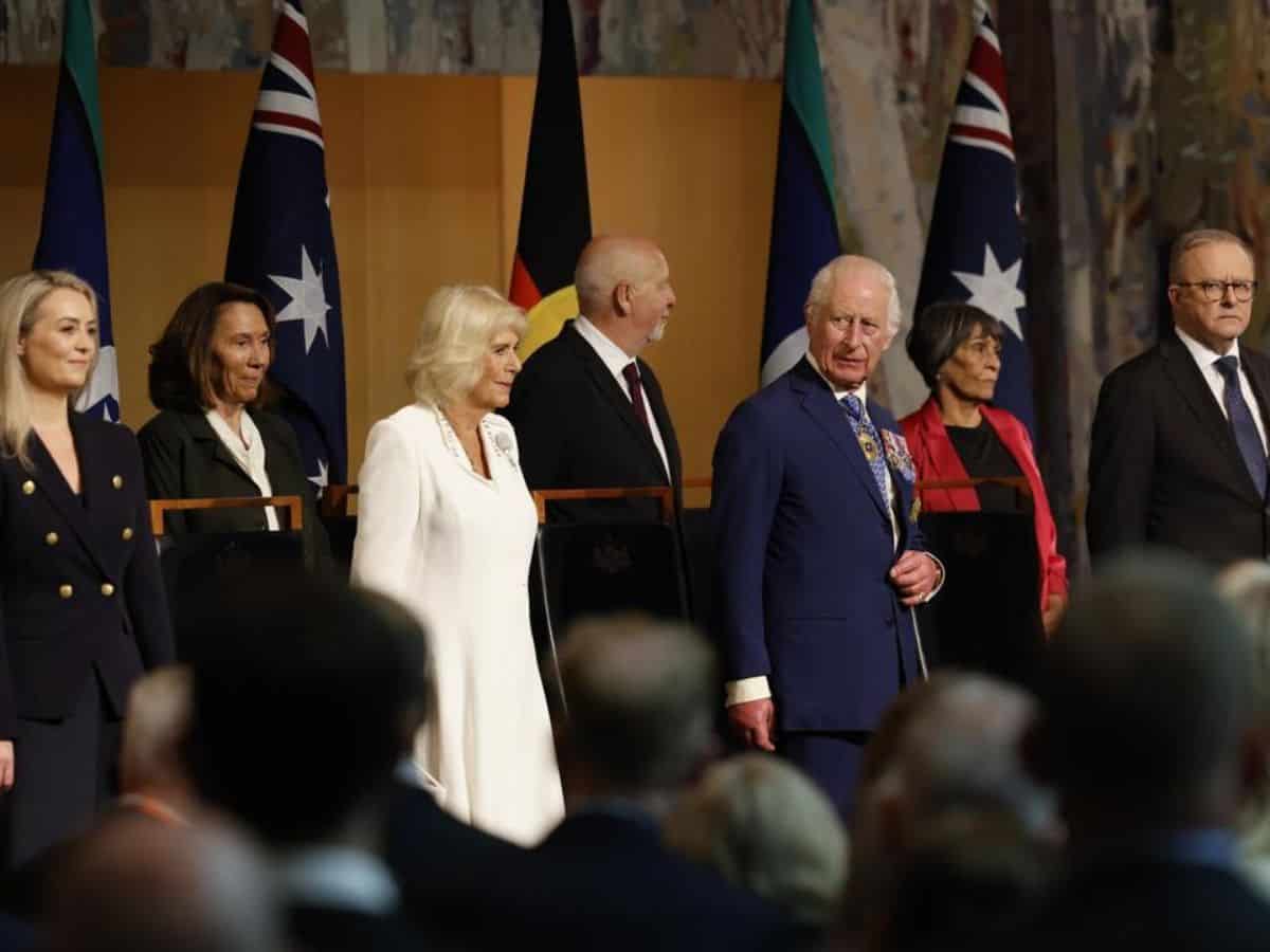 King Charles III at Canberra