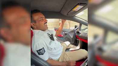 Hyderabad cop’s reaction after sitting inside Lamborghini