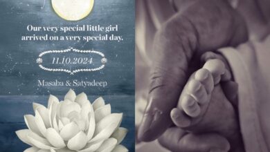 Masaba Gupta, Satyadeep Mishra welcome baby girl