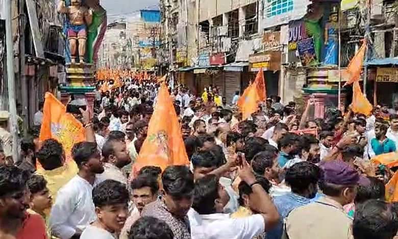 ACP and CI among 15 police personnel injured in stone-pelting near Muthyalamma temple in Secunderabad on Saturday.