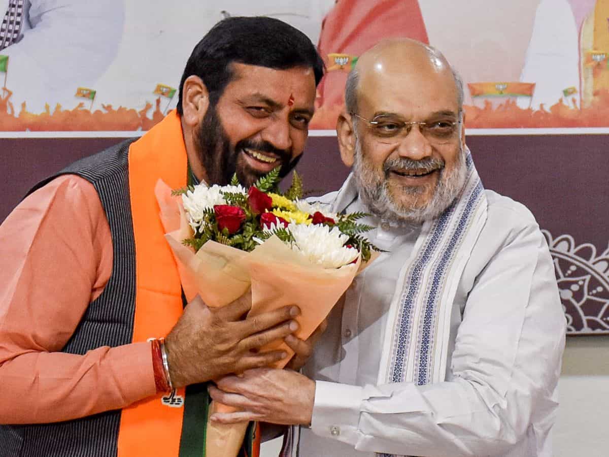 Nayab Singh Saini elected as BJP's legislature party leader in Haryana