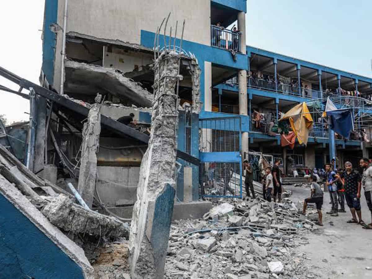 At least 19 killed in Israeli shelling on Gaza school