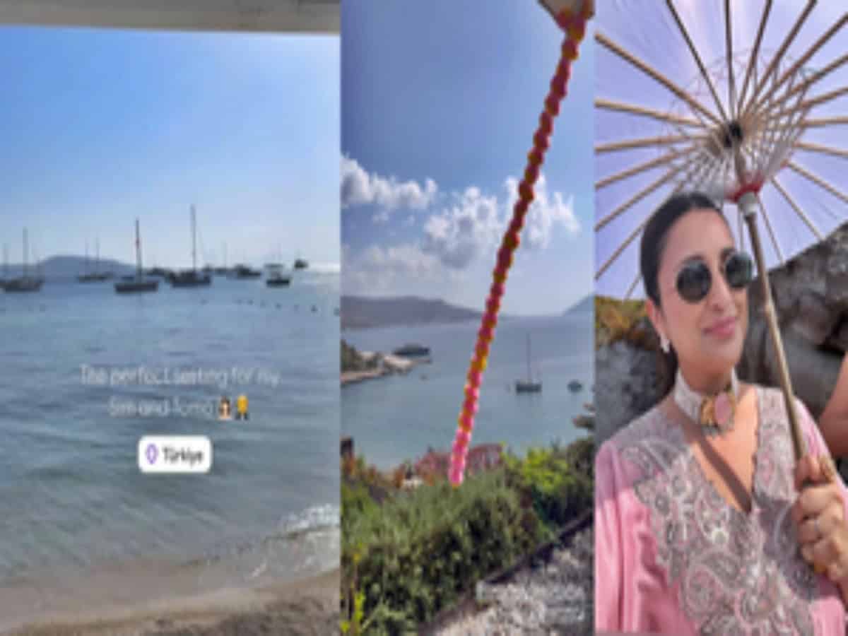 Parineeti Chopra shares beautiful glimpses from a lavish wedding in Turkey
