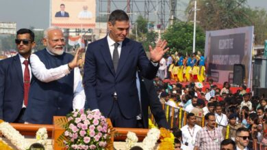 PM modi and Pedro Sanchez