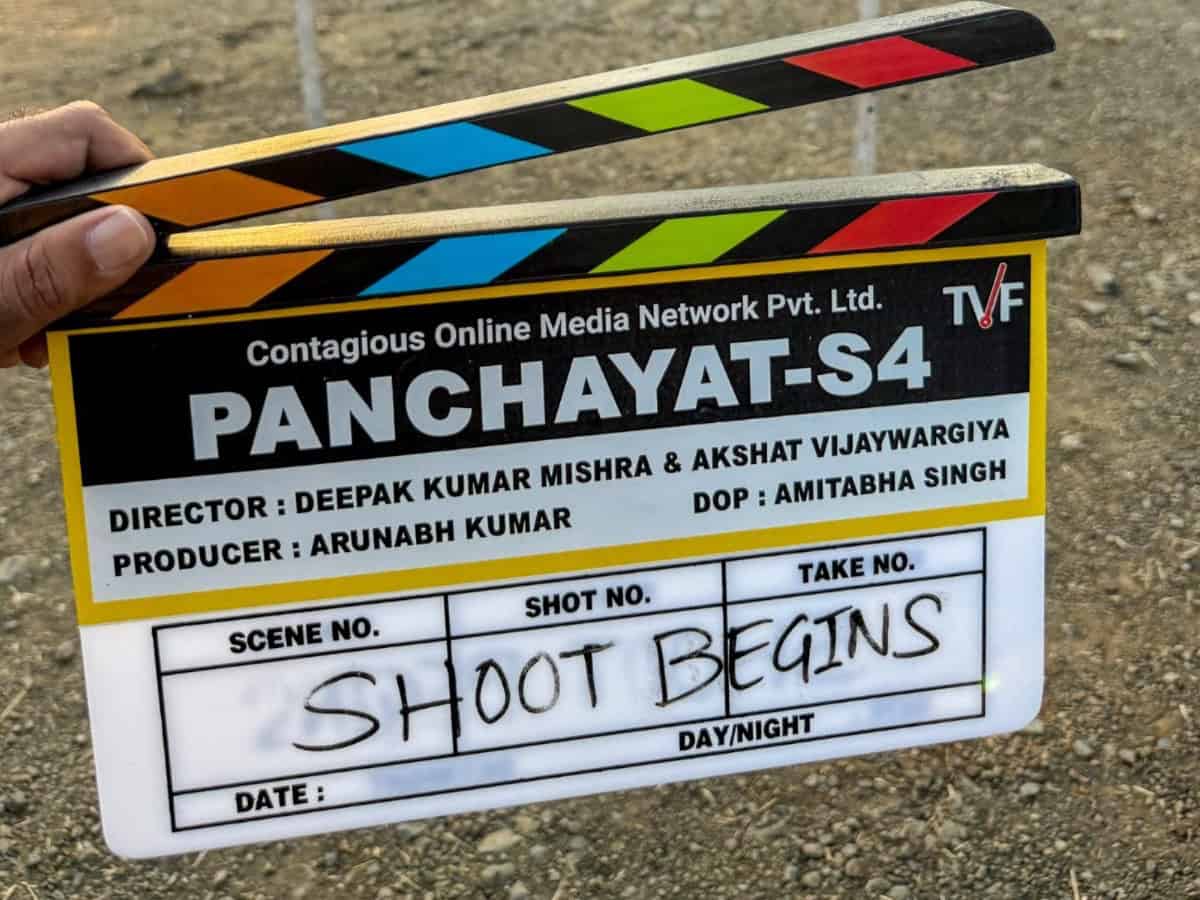 Shooting starts on season 4 of fan-favourite OTT series ‘Panchayat 4’