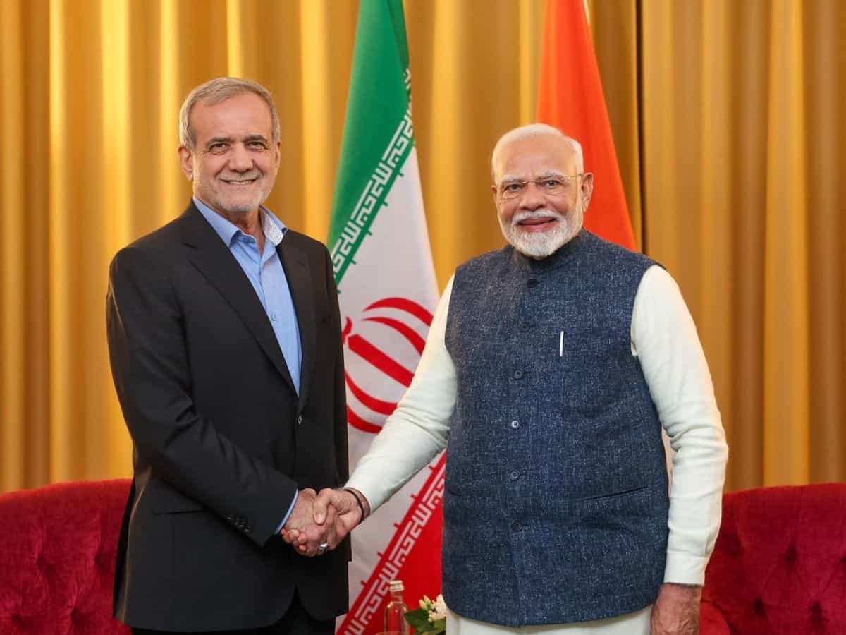 President of Iran and PM modi