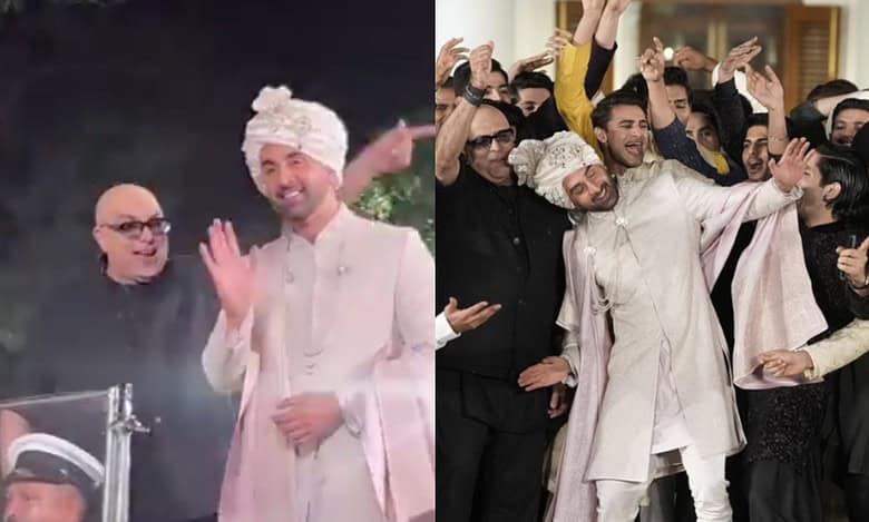 Ranbir Kapoor recreates “Channa Mereya” look, turns into regal groom for a fashion show