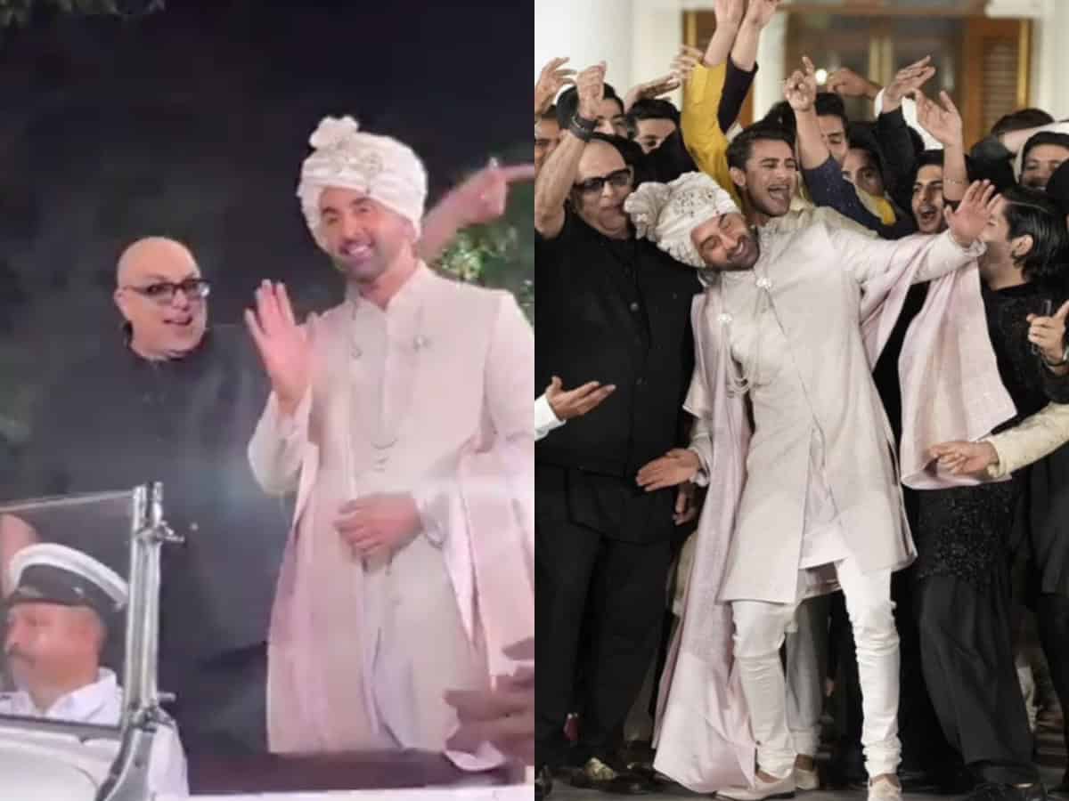 Ranbir Kapoor recreates “Channa Mereya” look, turns into regal groom for a fashion show