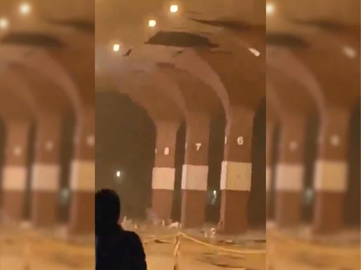 Ceiling panels fall off at Ratnagiri Railway Station before inauguration