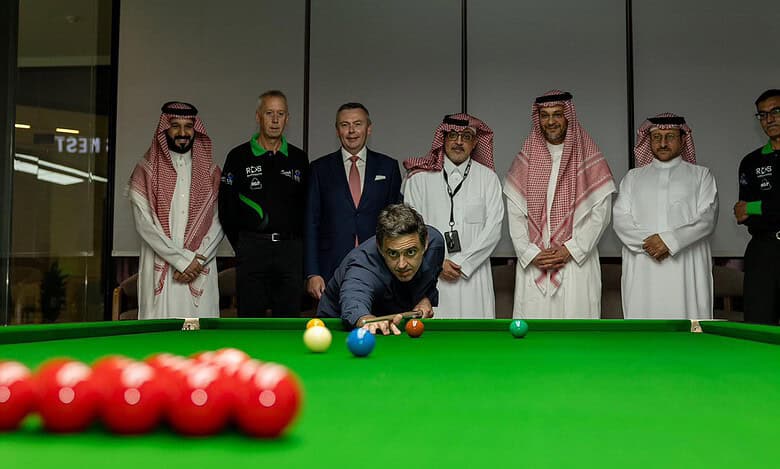 World's first Ronnie O'Sullivan Snooker Academy opens in Saudi Arabia
