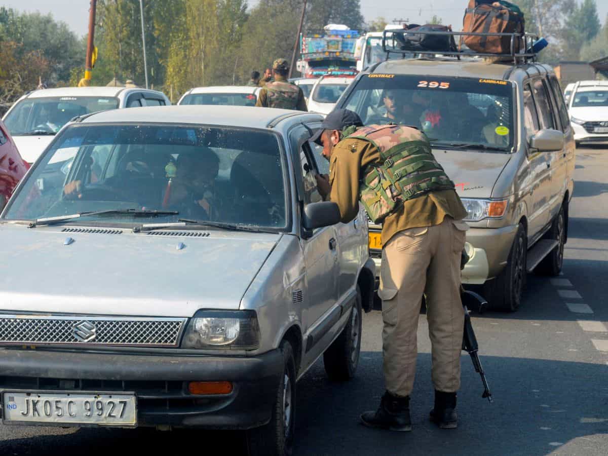 Security after terrorist attack in J&K's Ganderbal