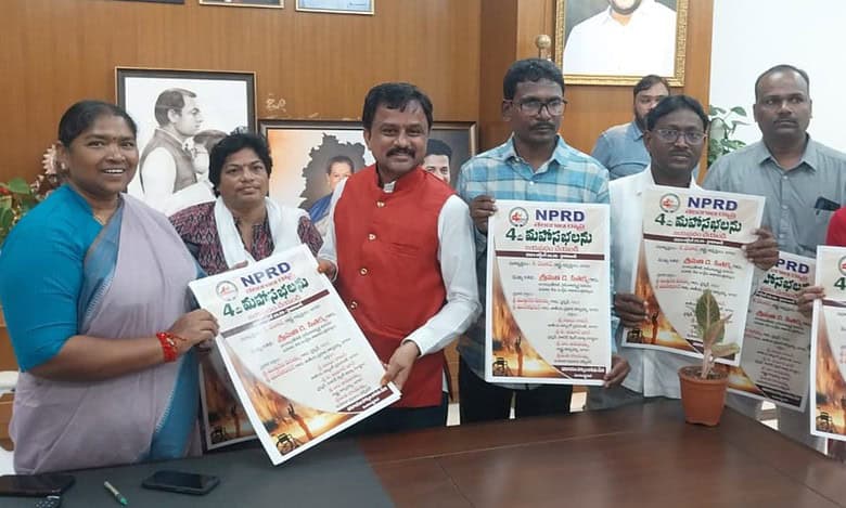 Seethakka announces that all backlog posts in the persons with disabilities category in various government departments will be filled soon.