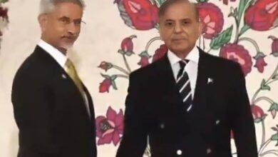 EAM Jaishankar, Pakistan PM Shehbaz Sharif exchange pleasantries